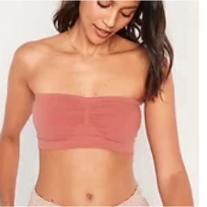 Old navy Seamless Bandeau Bralette Top Size L